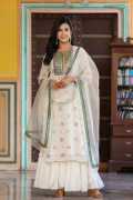 Stylish Party Wear Sharara Set at Gillori, Rp 9,599
