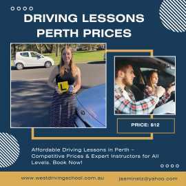 Driving Lessons Perth Prices, Perth