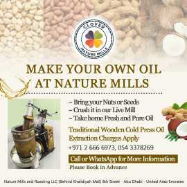 Custom Made Cold Pressed Oil at Clover Nature Mill, meninggal 47