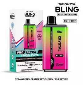 The Crystal Bling Pro Ultra 18000 Puffs Disposable, £ 30