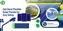 Semi Flexible Solar Panels for Maximum Output, Albion