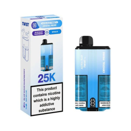 Crystal Prime Twist 25000 Puffs Disposable Vape, £ 12