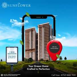 Live the High Life at AU The Sunflower, Ghaziabad