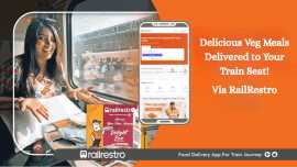 Delicious Veg Meals Delivered to Your Train Seat!, Patna