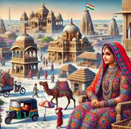 Voyage au Gujarat, Paris