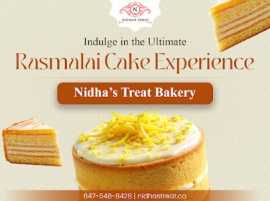 Where Rasmalai Meets Cake – Only at Nidha’s Treat, Cambridge