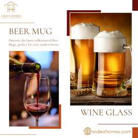 Elegant Wine Glass Collection for Modern Homes , Noida
