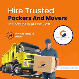 Hire Trusted Packers and Movers in Bachupally, Hyderabad