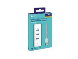 TP-Link UE330 USB 3.0 3-Port Hub & Gigabit Eth, d.ed 139