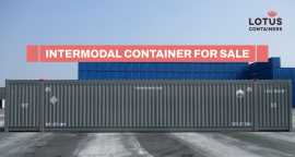 Intermodal container for sale | LOTUS Containers, São Paulo