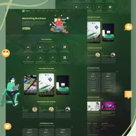 Digital Marketing Website landing Page, Dover
