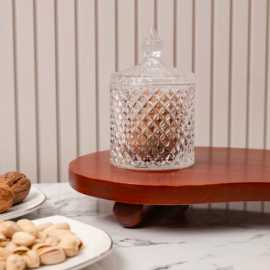Aidea Homes Best Crystal Glass Storage Jars, Noida