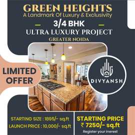 3 BHK Apartment in Divyansh Group Greater Noida, Noida