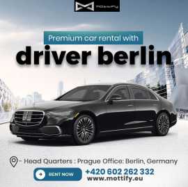 Premium car rental with driver Berlin, Prague