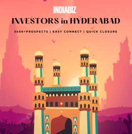 Connect with 3400+ Business Investors in Hyderabad