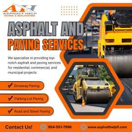 Transform Your Driveway with Asphalt Help, Boca Raton