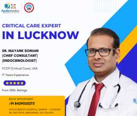 Critical Care expert in Lucknow: Dr. Mayank Somani, Lucknow