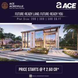  Plot Your Future in Style Explore ACE AcreVille, Noida