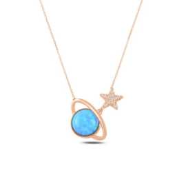Created Opal Necklace | Handcrafted Designs , $ 85