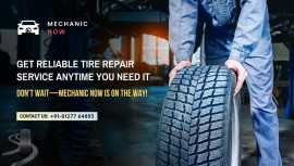On-Demand Tire Repair Service – Wherever You Are!, Lucknow