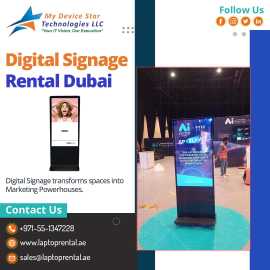 Can You Rent 65” Vertical Display in Dubai?, Dubai