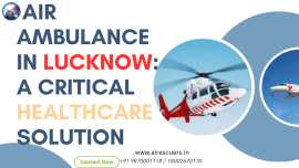 Top Air Ambulance Services in  lucknow , Lucknow