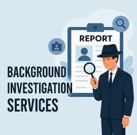 Background Investigation Services - AMX Detectives, Noida