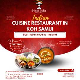 Top Indian Cuisine Restaurant in Koh Samui, Surat Thani
