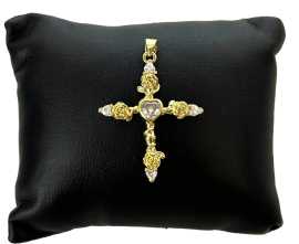 Flowers Cross Pendant, Los Angeles