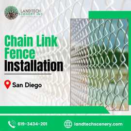 Chain Link Fence Installation, San Diego