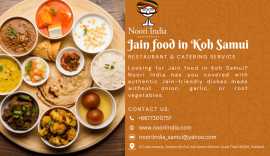 Pure Jain Food in Koh Samui at Noori India, Surat Thani