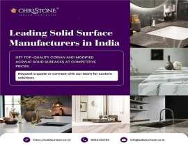 Corian SolidSurface Available for Interior Project, Ahmedabad