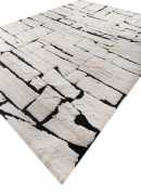 Shop Abstract Area Rug 9x12 For Modern Spaces, ¥ 93,275