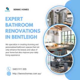 Bathroom Renovations Bentleigh | Bennic Homes, Melbourne