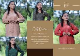 Woolen Kashmiri Kurtis from Craft Kashmir, Jammu