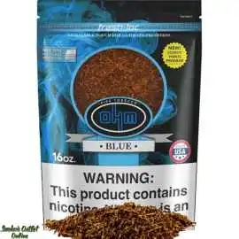 Buy OHM Pipe Tobacco 1 lb Blue Online – Trusted Qu, $ 13