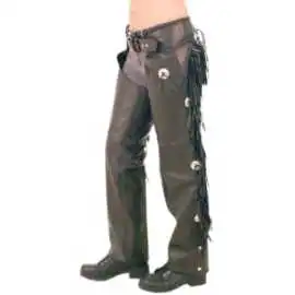 Trendy Leather Look: Men in Assless Chaps, Woodbridge