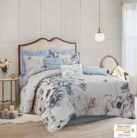 Cassandra 8 Piece Cotton Printed Comforter Set by , $ 167