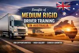 Benefits of Medium Rigid Driver Training , Cavan