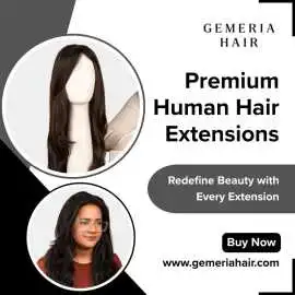 Upgrade Style Instantly with Human Hair Extensions, Dubai