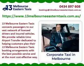 Reliable and Affordable Taxi Services in Melbourne, Melbourne