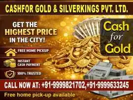 Get the best price  sell silver for cash near me, Noida