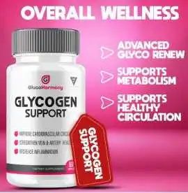 GlucoHarmony Glycozen Support Supplement, Adger