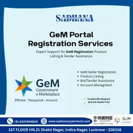 GeM Portal Registration Made Simple and Reliable, Lucknow