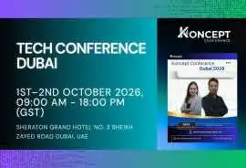 Tech Conference Dubai | Koncept Conference 2026, Dubai