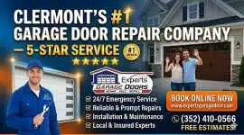 Clermont’s #1 Garage Door Repair Company – 5-Star, Clermont