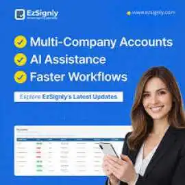 Manage All Your Businesses in One Click esignature, $ 9
