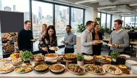 Fresh and Flexible Corporate Catering Services in , Clayton North