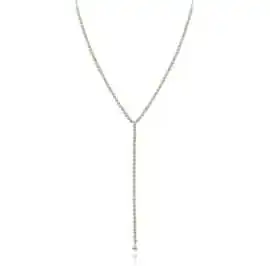Pear Drop Lariat Tennis Necklace – Elegant 14K Gol, $ 4,042
