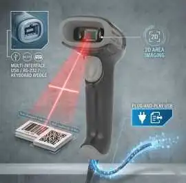 Reliable 2D Scanning with Honeywell Voyager 1470g , $ 169